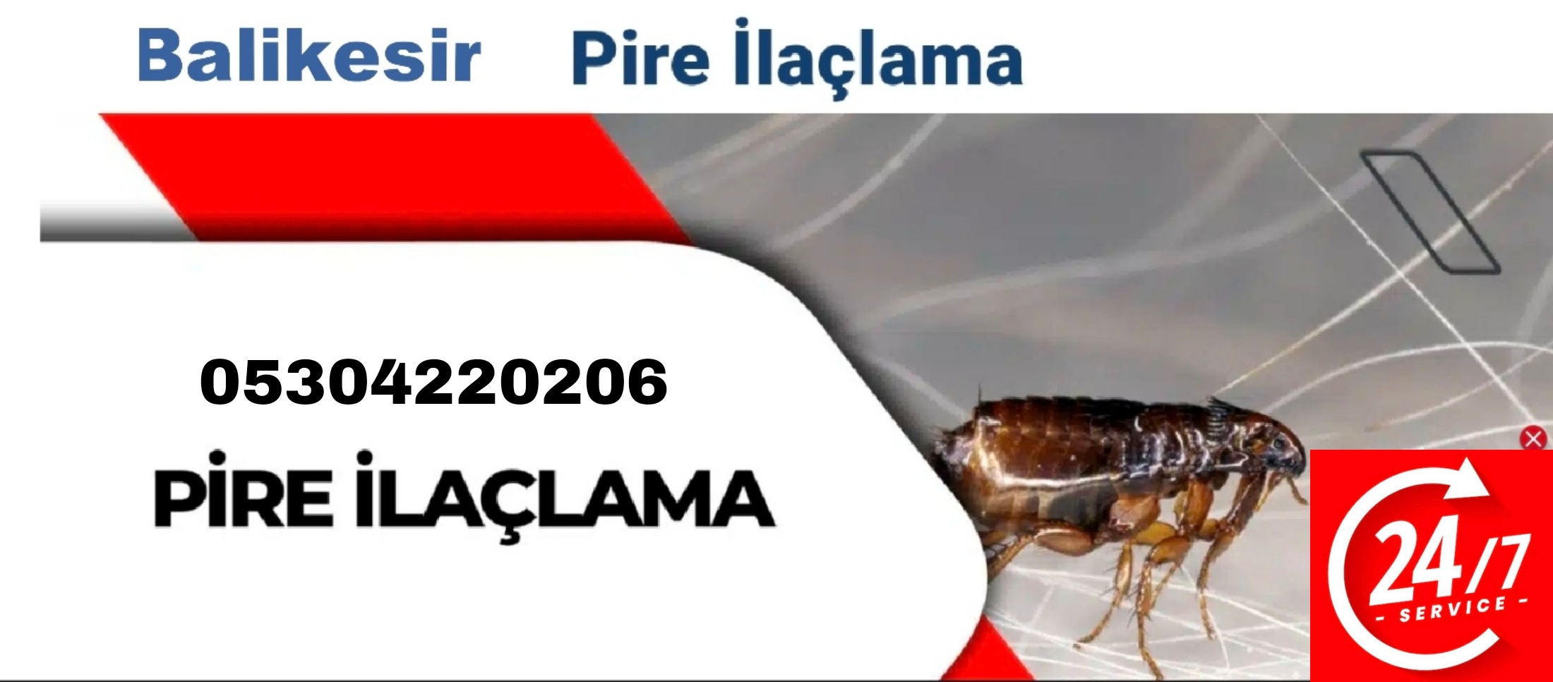 PİRE İLAÇLAMA   05304220206 
