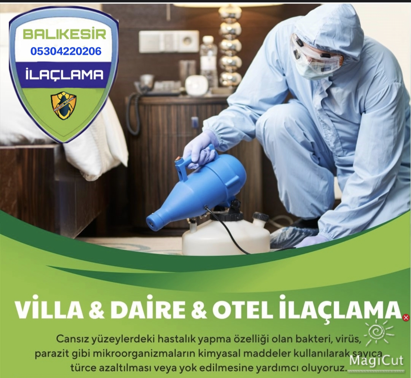 Edremit ilaçlama 05304220206